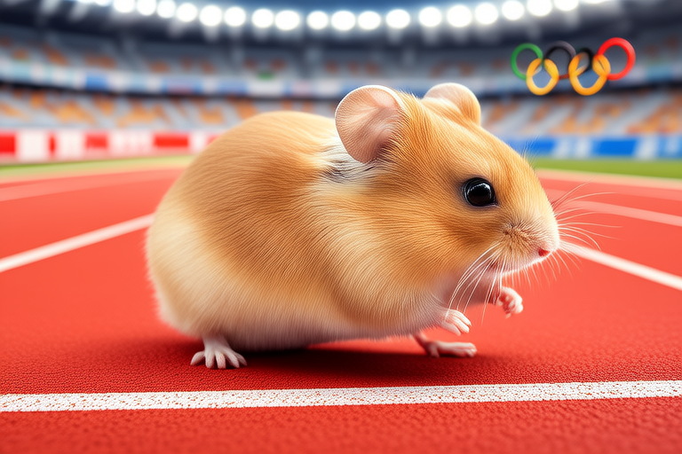 Hamster Olympics: The Athletic Abilities of Your Golden Pet