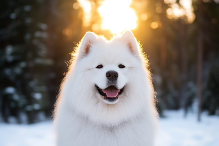 Life with a Samoyed: Joyful Tails and Winter Adventures