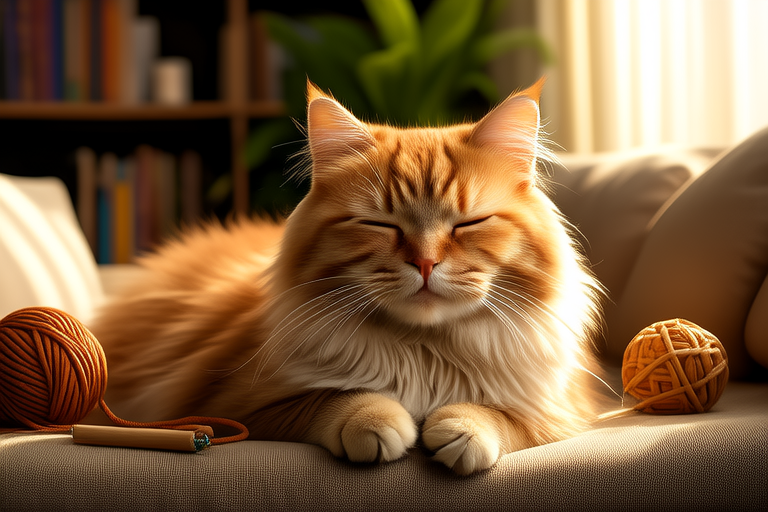 The Cozy Life of an Orange Cat and Why They’re Perfect for You