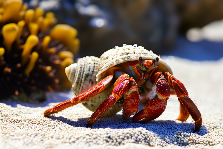 From Sand to Shell: A Journey into the Life of Hermit Crabs