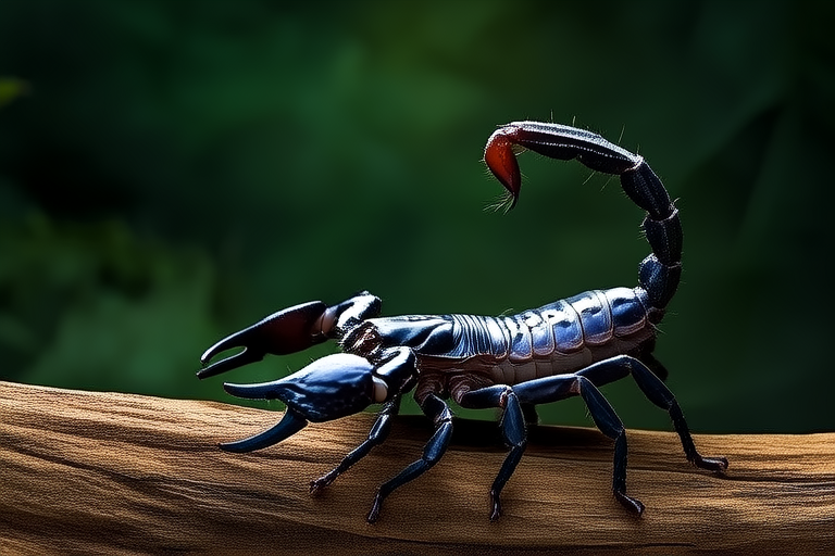 Meet Heterometrus Spinifer: The Spiky Wonder of the Spider World