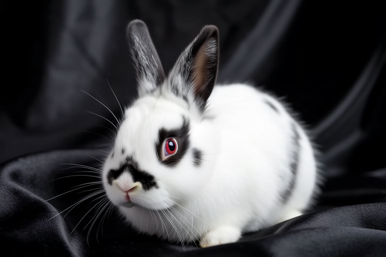Meet the Rare Hotot Rabbit: A Black Pearl Among Breeds