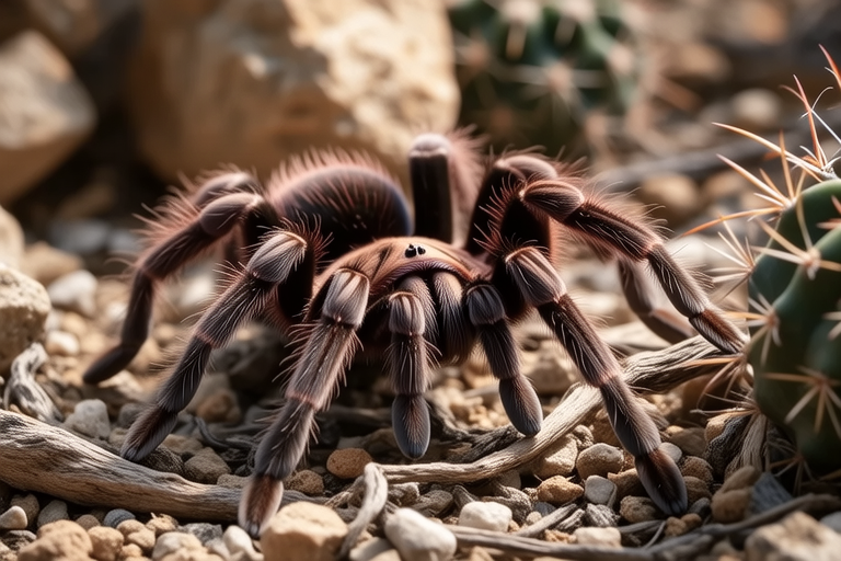 Meet the Calm Giant: Why the Chilean Rose Tarantula is Gaining Popularity as a Low-Maintenance Pet