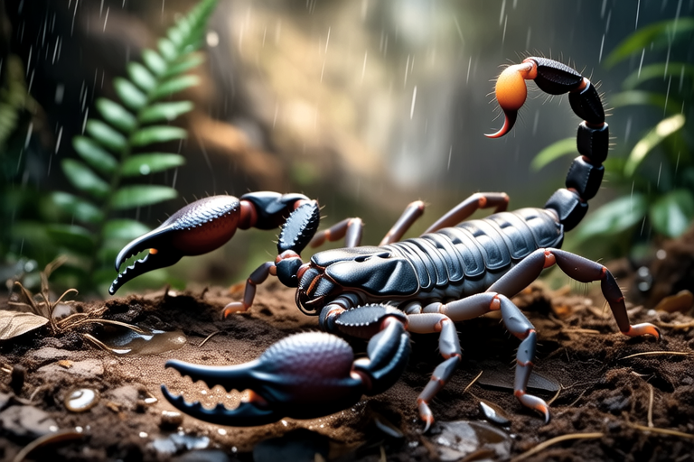 The Hidden World of Heterometrus Spinifer: Unveiling the Life of This Lesser-Known Arachnid