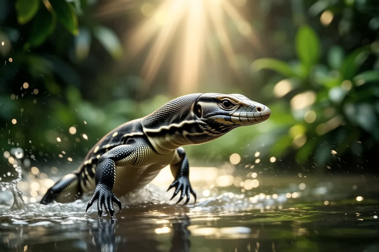 Unleashing the Water Monitor: Nature’s Aquatic Master